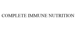 COMPLETE IMMUNE NUTRITION trademark