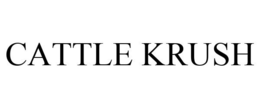 CATTLE KRUSH trademark