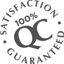 SATISFACTION GUARANTEED 100% QC trademark
