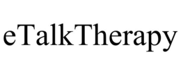 ETALKTHERAPY trademark