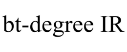 BT-DEGREE IR trademark