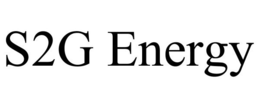 S2G ENERGY trademark