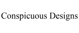 CONSPICUOUS DESIGNS trademark