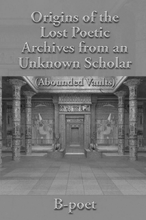 ORIGINS OF THE LOST POETIC ARCHIVES FROM AN UNKNOWN SCHOLAR (ABOUNDED VAULTS) B-POET trademark