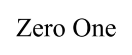ZERO ONE trademark