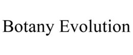 BOTANY EVOLUTION trademark