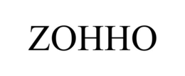 ZOHHO trademark