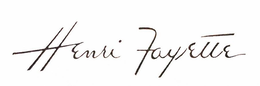 HENRI FAYETTE trademark