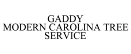GADDY MODERN CAROLINA TREE SERVICE trademark