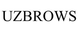 UZBROWS trademark