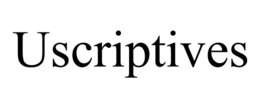 USCRIPTIVES trademark