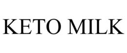 KETO MILK trademark