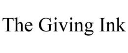 THE GIVING INK trademark
