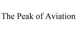 THE PEAK OF AVIATION trademark