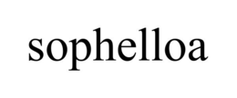 SOPHELLOA trademark