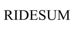 RIDESUM trademark