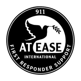 911 AT EASE INTERNATIONAL FIRST RESPONDER SUPPORT trademark