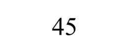 45 trademark