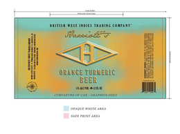 HARRIOTT'S ORANGE TURMERIC BEER trademark