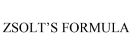 ZSOLT'S FORMULA trademark