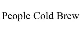 PEOPLE COLD BREW trademark