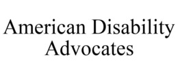 AMERICAN DISABILITY ADVOCATES trademark