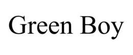 GREEN BOY trademark