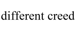 DIFFERENT CREED trademark