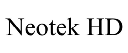 NEOTEK HD trademark