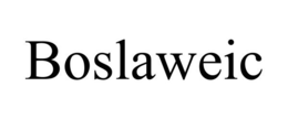 BOSLAWEIC trademark