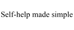 SELF-HELP MADE SIMPLE trademark