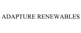 ADAPTURE RENEWABLES trademark