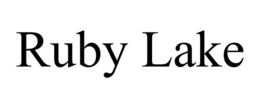RUBY LAKE trademark