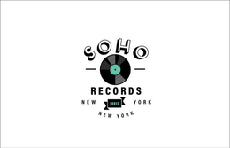 SOHO RECORDS NEW YORK NEW YORK 10013 trademark
