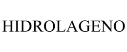 HIDROLAGENO trademark