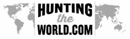 HUNTING THE WORLD.COM trademark