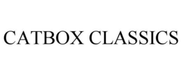 CATBOX CLASSICS trademark