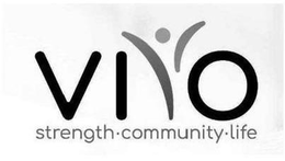 VIVO STRENGTH COMMUNITY LIFE trademark
