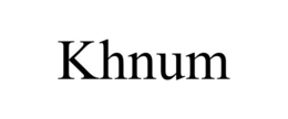 KHNUM trademark