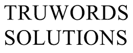 TRUWORDS SOLUTIONS trademark