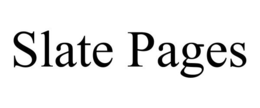 SLATE PAGES trademark
