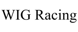WIG RACING trademark
