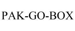 PAK-GO-BOX trademark
