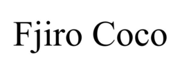FJIRO COCO trademark