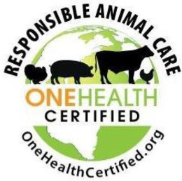 RESPONSIBLE ANIMAL CARE ONE HEALTH CERTIFIED ONEHEALTHCERTIFIED.ORG trademark