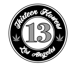 THIRTEEN FLOWERS LOS ANGELES 13 trademark
