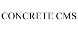 CONCRETE CMS trademark
