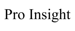 PRO INSIGHT trademark