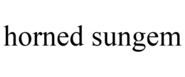 HORNED SUNGEM trademark