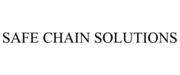 SAFE CHAIN SOLUTIONS trademark
